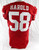 2016 San Francisco 49ers Eli Harold #58 Game Issued Red Jersey 44 DP96840