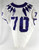 2020 Texas Christian TCU Frogs #70 Game Used White Jersey Football NP R 48 925