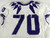 2020 Texas Christian TCU Frogs #70 Game Used White Jersey Football NP R 48 925