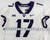 Texas Christian TCU Frogs #17 Game Issued White Jersey Football NP Rem 46 615
