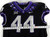 2019-24 Texas Christian TCU Frogs #44 Game Used Black Jersey Football NP R1