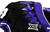 2019-24 Texas Christian TCU Frogs #44 Game Used Black Jersey Football NP R1