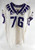 2019-24 Texas Christian TCU Frogs #76 Game Used White Jersey Football NP R 48 29