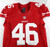 2015 San Francisco 49ers Derek Carrier #46 Game Issued Red Jersey 44 DP96853