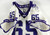 2019-24 Texas Christian TCU Frogs #65 Game Used White Jersey Football NP R 50 28