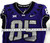 2019-24 Texas Christian TCU Frogs #85 Game Used Purple Jersey Football NP R 42 7
