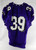 2004 Texas Christian Frogs #39 Game Used Purple Jersey Poinsettia Bowl P 6