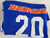2018 Boise State Broncos #20 Game Used Blue Jersey 60 Patch Beach Volleyball M 7