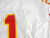 Kansas City Chiefs #21 Game Issued White Jersey 42 294
