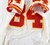 2002 Kansas City Chiefs LaShaun Ward #84 Game Issued White Jersey 46 296