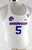 2018 Boise State Broncos #5 Game Used White Jersey 60 Patch Beach Volleyball M 0