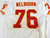 2004 Kansas City Chiefs John Welbourn #76 Game Issued White Jersey 52 287