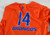 2022 Boise State Broncos #14 Game Used Orange Jersey Volleyball M 752