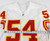 2001 Kansas City Chiefs #54 Game Issued White Jersey 46 290