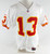 2001 Kansas City Chiefs #13 Game Issued White Jersey 42 300
