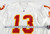 2001 Kansas City Chiefs #13 Game Issued White Jersey 42 300