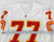 2001 Kansas City Chiefs Warren #77 Game Issued White Jersey 46 292