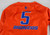 2022 Boise State Broncos #5 Game Used Orange Jersey Volleyball M 754