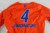 2022 Boise State Broncos #4 Game Used Orange Jersey Volleyball M 755