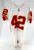 2002 Kansas City Chiefs #42 Game Issued White Jersey 42 330