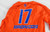 2022 Boise State Broncos #17 Game Used Orange Jersey Volleyball S 757