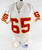 2002 Kansas City Chiefs Jordan Black #65 Game Issued White Jersey 50 302