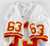 Kansas City Chiefs #63 Game Issued White Jersey 303