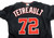 2022 Washington Nationals Jackson Tetreault #72 Game Issued Navy Jersey 46 734