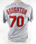 2023 St. Louis Cardinals Packy Naughton #70 Game Issued Grey Jersey 42  P 44 7
