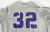 2017 Texas Christian TCU Horned Frogs #32 Game Used Grey Jersey Baseball 9