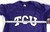 2015 Texas Christian TCU Horned Frogs #35 Game Used Purple Jersey Baseball 0