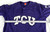 2016 Texas Christian TCU Horned Frogs #12 Game Used Purple Jersey CWS Patch 50 5