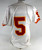 2001 Kansas City Chiefs #5 Game Issued White Jersey 40 970