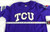 2000s Texas Christian TCU Horned Frogs #37 Game Used Purple Jersey Baseball XL 7