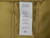 2011 San Francisco 49ers Game Issued Gold Pants 42 DP104947