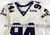 2003 Texas Christian TCU Frogs #94 Game Used White Jersey Fort Worth Bowl Patch