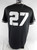 2020 Texas Christian TCU Frogs #27 Game Used Grey Practice Jersey Baseball L 703
