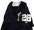 2018 New York Yankees Austin Romine #28 Game Issued Used Navy Pullover Jersey 6