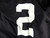 2017 Boise State Broncos #2 Game Used Black Jersey Beach Volleyball M 080