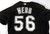 2003-06 Florida Marlins Webb #56 Game Used Black Jersey ST BP L 075