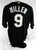 2003-06 Florida Marlins Miller #9 Game Used Black Jersey ST BP XL 086