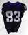 2019-24 Texas Christian TCU Frogs #83 Game Used Black Jersey Football NP R 40 1