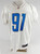 2017 Detroit Lions A'Shawn Robinson #91 Game Used White Practice Jersey 52 180