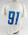 2017 Detroit Lions A'Shawn Robinson #91 Game Used White Practice Jersey 52 180