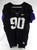2010s Texas Christian TCU Frogs #90 Game Used Black Jersey Football NP R 46 922