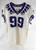 2019-24 Texas Christian TCU Frogs #99 Game Used White Jersey Football NP R 48 37