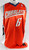 2007-08 Charlotte Bobcats Nazr Mohammed #6 Game Issued Orange Jersey 52 001
