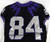 2019-24 Texas Christian TCU Frogs #84 Game Used Black Jersey Football NP R 42 3