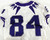 2019-24 Texas Christian TCU Frogs #84 Game Used White Jersey Football NP R 40 44