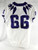 2019-24 Texas Christian TCU Frogs #66 Game Used White Jersey Football NP R 48 27